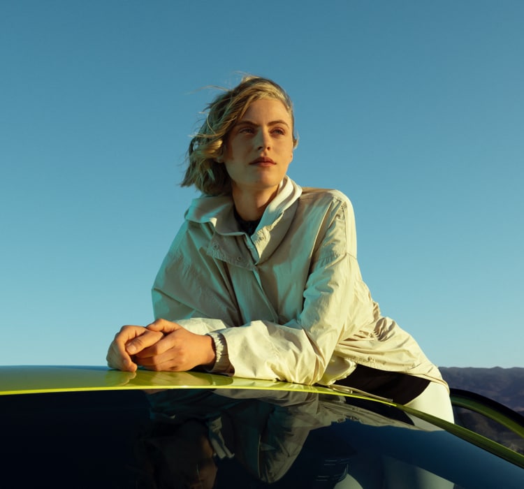 New peugeot 208 Agudea Yellow front view