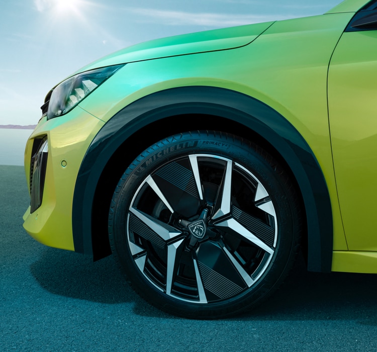 Peugeot 208 city car wheel rims