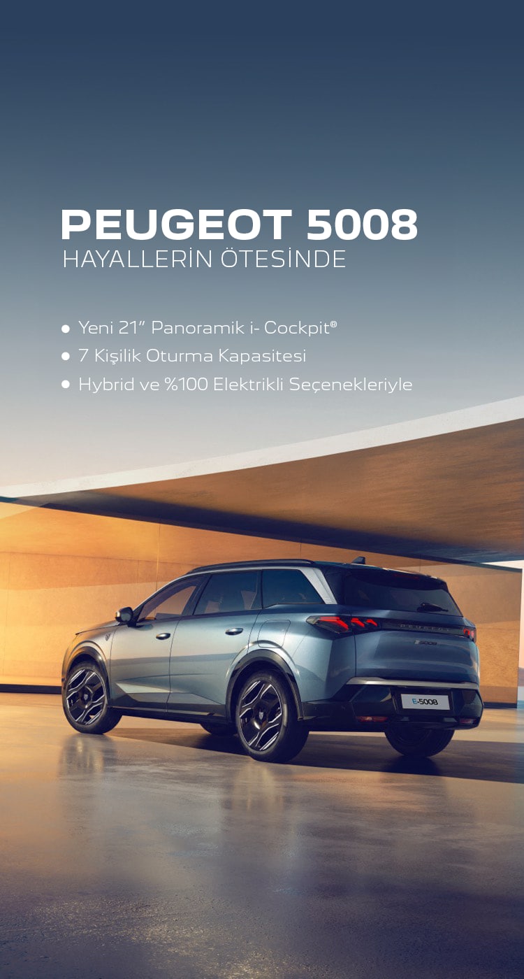 PEUGEOT 5008 SUV, Fiyatları & Özellikleri | PEUGEOT