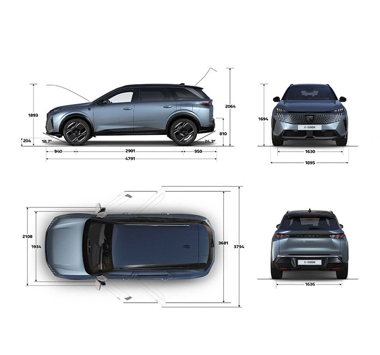 PEUGEOT 5008 SUV, Fiyatları & Özellikleri | PEUGEOT